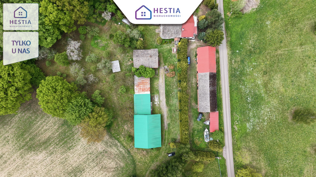 Siedlisko 1,10 ha przy lesie - dom i zabudowania (26)