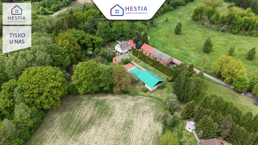 Siedlisko 1,10 ha przy lesie - dom i zabudowania (27)