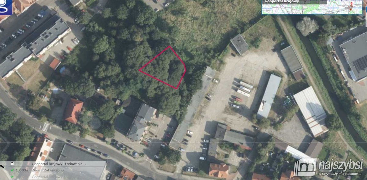 Goleniów -działka inwestycyjna ul. Konopnickiej (12)