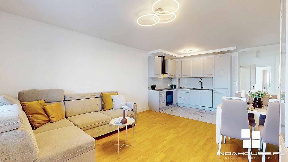 Nowy, 3 pokojowy apartament. Najem okazjonalny. (3)