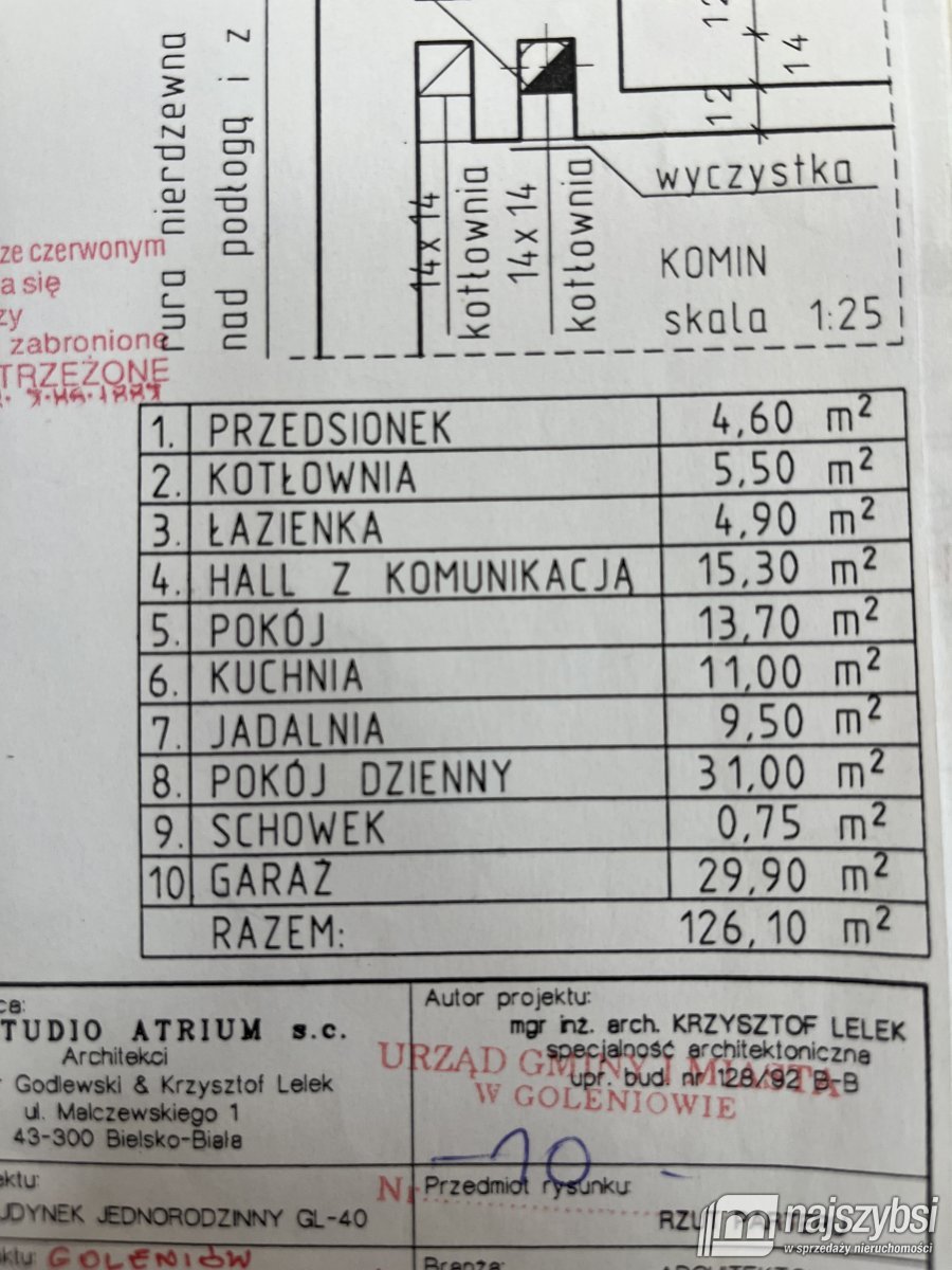 Goleniów - dom 200m2, działka 1200m2, przy lesie (32)
