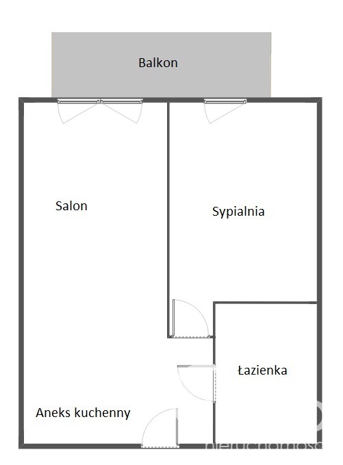 2 pokoje z balkonem oraz miejscem postojowym. (11)