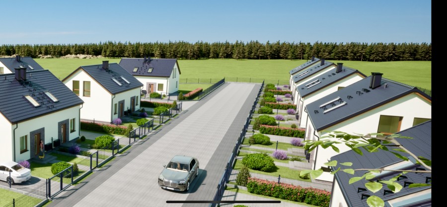 Bliźniaki, 80m2, drogi z kostki, kanalizacja (12)