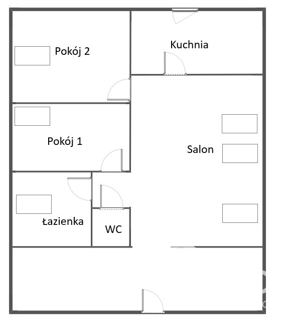 Trzy pokoje w cenie dwóch tylko  459 000 PLN. (16)