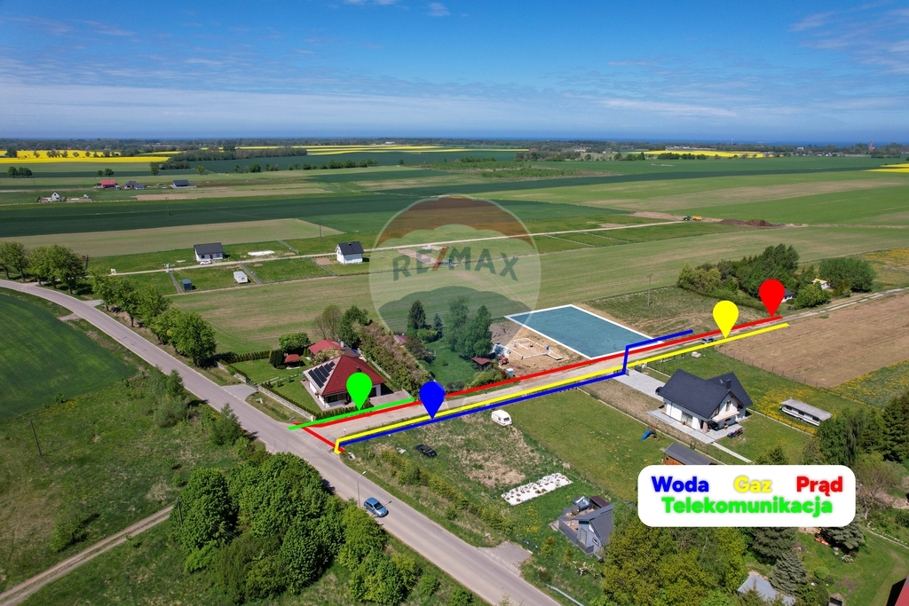 Działka budowlana 952 m2 - Śmiechów, blisko S6/S11 (3)