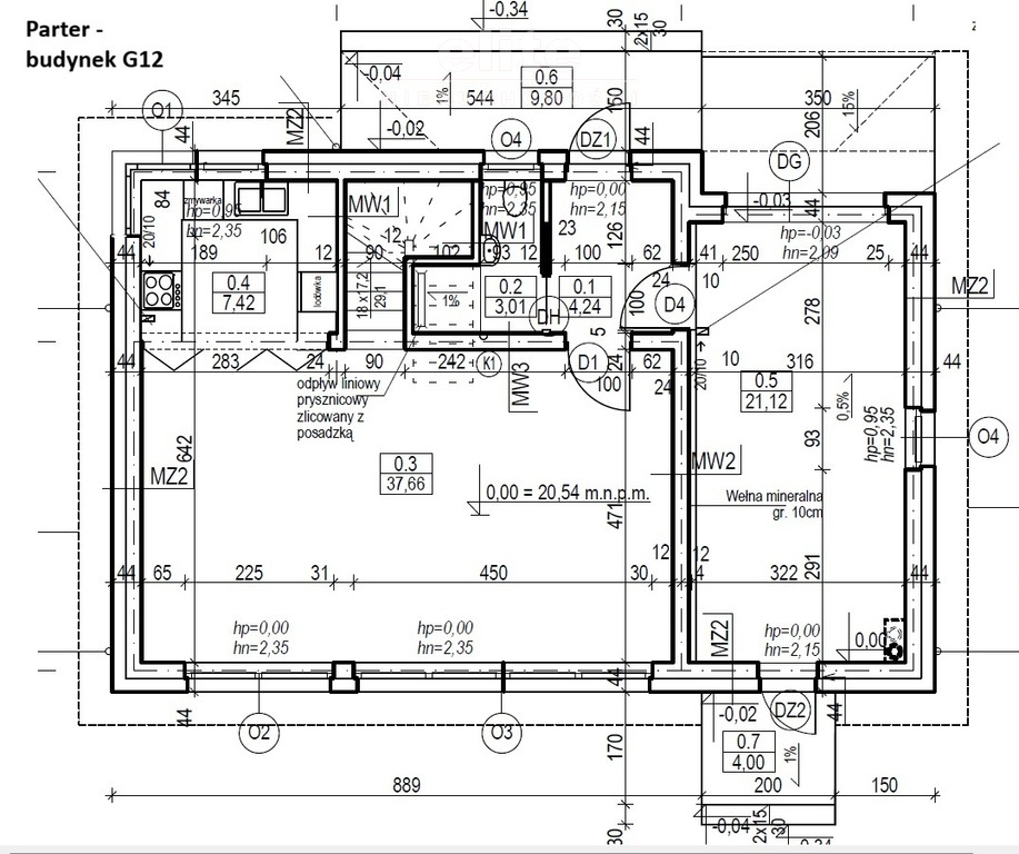 Wolnostojące domy na gumieńcach 154 -160m2 (6)