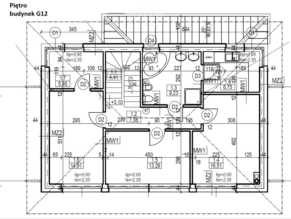 Wolnostojące domy na gumieńcach 154 -160m2 (7)