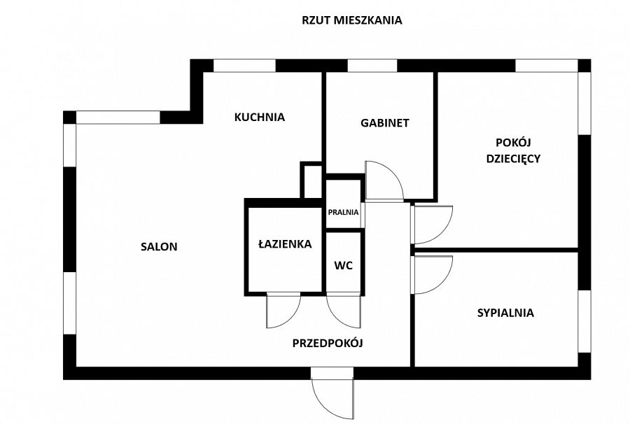 Zadbane i komfortowe mieszkanie 4-pojowe o pow. 76 m² w Warzymicach (17)