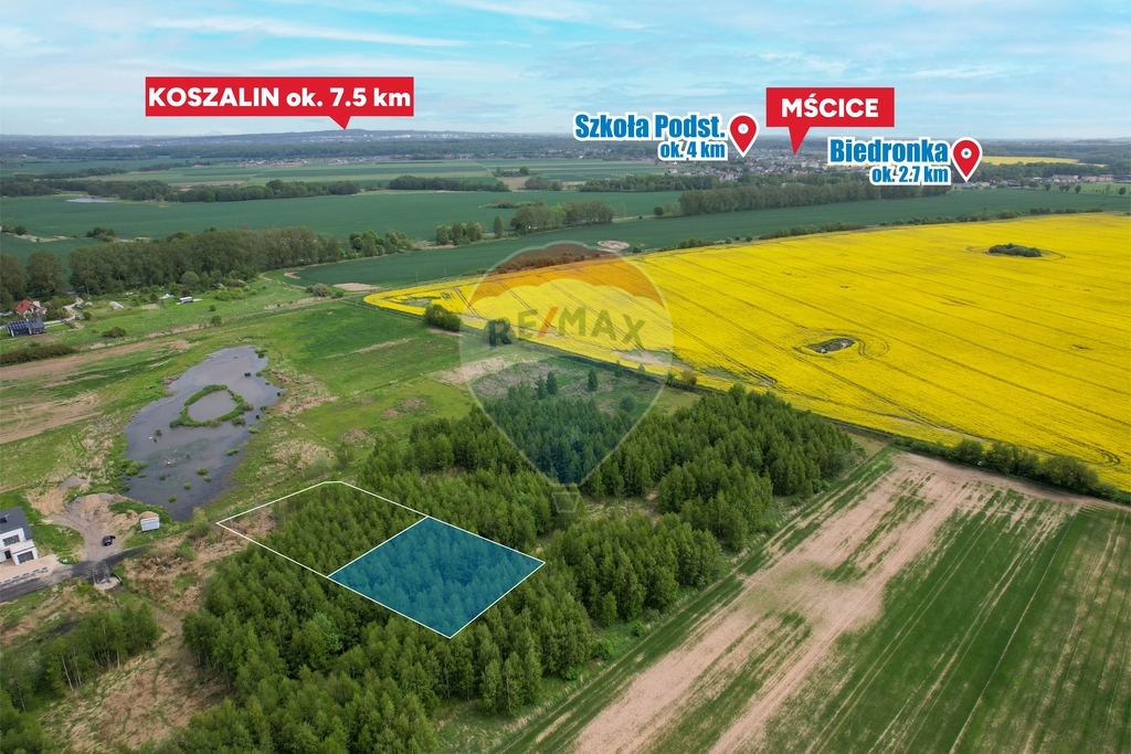 Działka 1028 m2 z wydanymi WZ w Strzeżenicach (3)