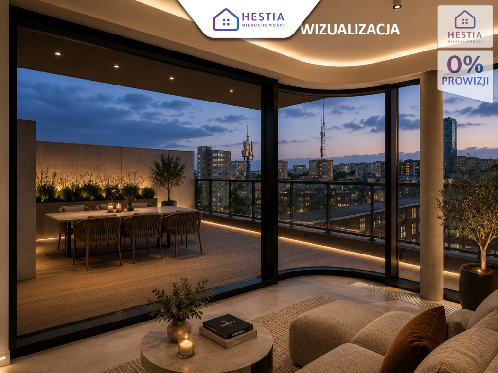 Unikatowy penthouse z tarasem | Widok na panoramę (5)
