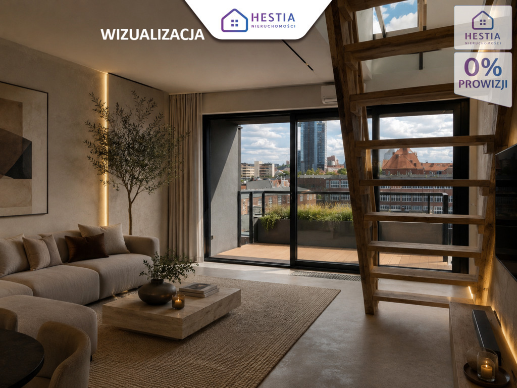 Unikatowy penthouse z tarasem | Widok na panoramę (9)