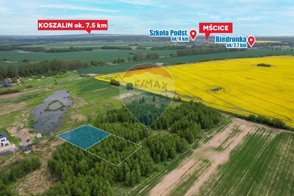 Działka 1029 m2 z wydanymi WZ w Strzeżenicach (3)
