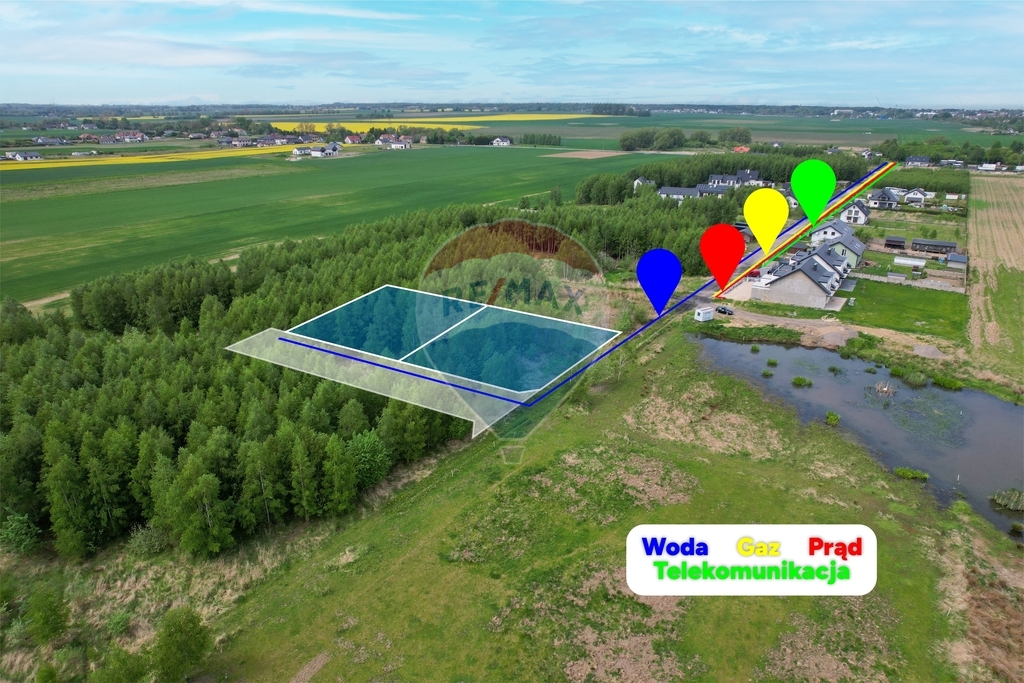 Działka budowlana 1029 m2 blisko Mielna (6)