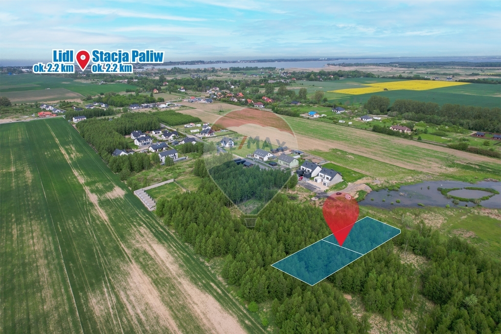 Działka budowlana 1029 m2 blisko Mielna (7)