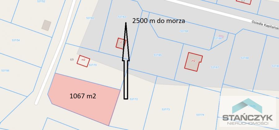 Atrakcyjna działka budowlana nad morzem Łukęcin  (1)