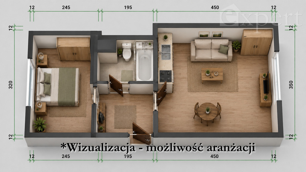 Kawalerka 30 m2 na os. Kopernika (21)