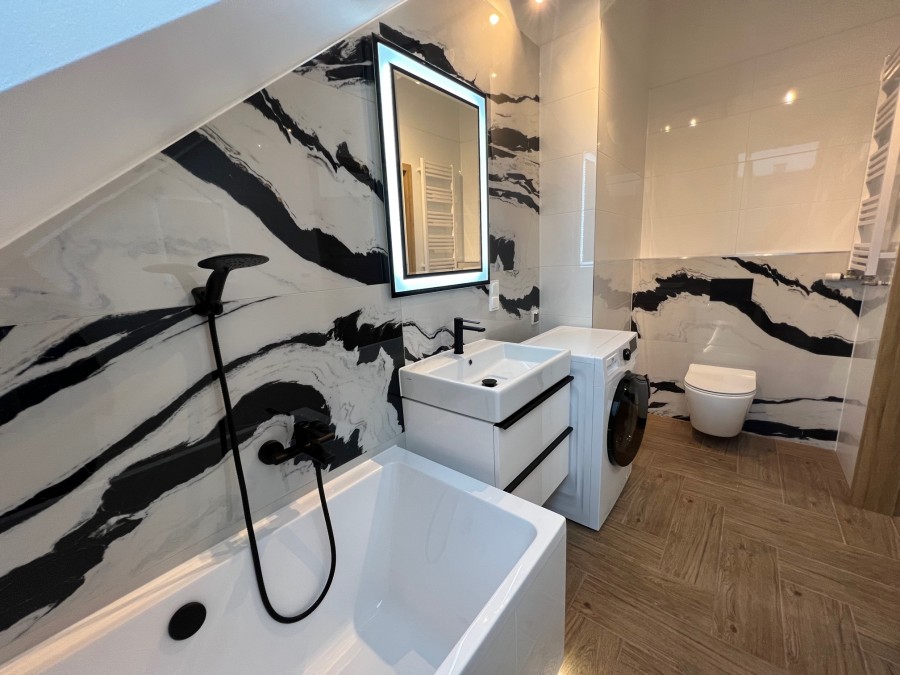 Nowoczesny apartament z miejscem postojowym - Stargard Scand House. (9)