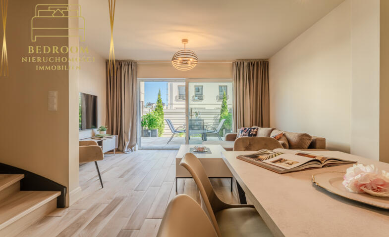 Apartament z ogródkiem 3 piętrowy przy plaży w Rewalu nad morzem (4)