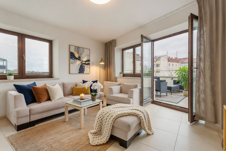 Apartament nad morzem z tarasem 20m2 (2)