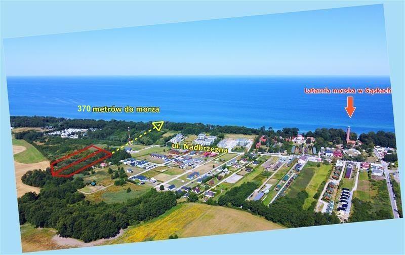 Gąski ul. Nadbrzeżna: Działka 370 m od morza (1)
