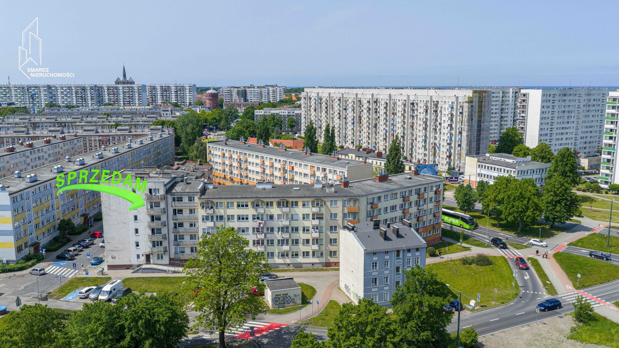 Przestronne mieszkanie blisko Centrum Kołobrzegu ul. Jerzego (110)
