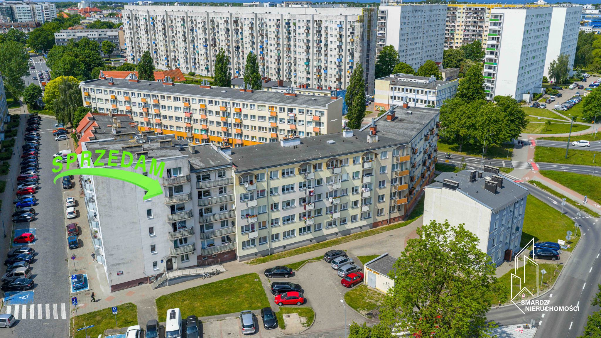 Przestronne mieszkanie blisko Centrum Kołobrzegu ul. Jerzego (120)