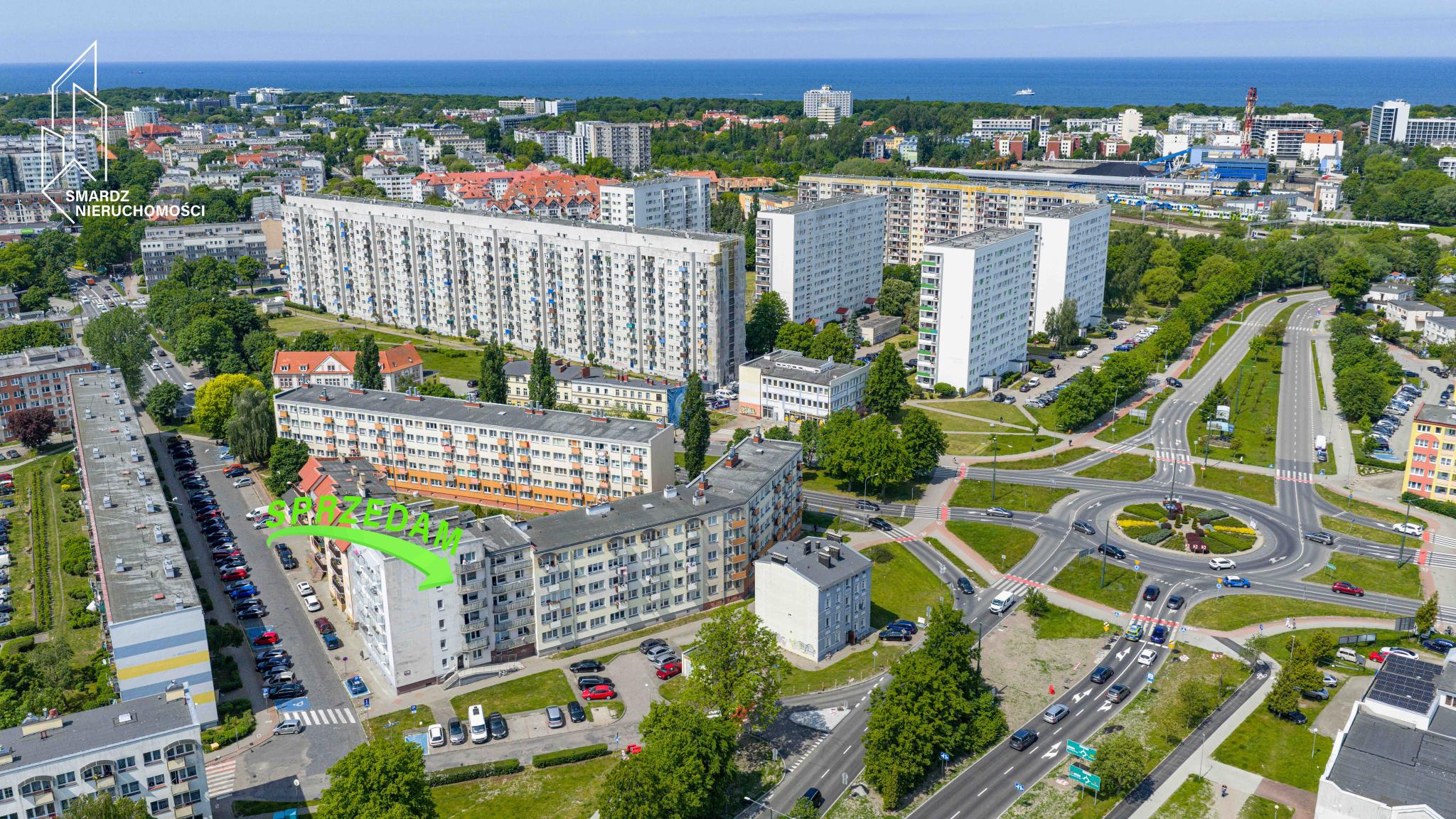 Przestronne mieszkanie blisko Centrum Kołobrzegu ul. Jerzego (130)