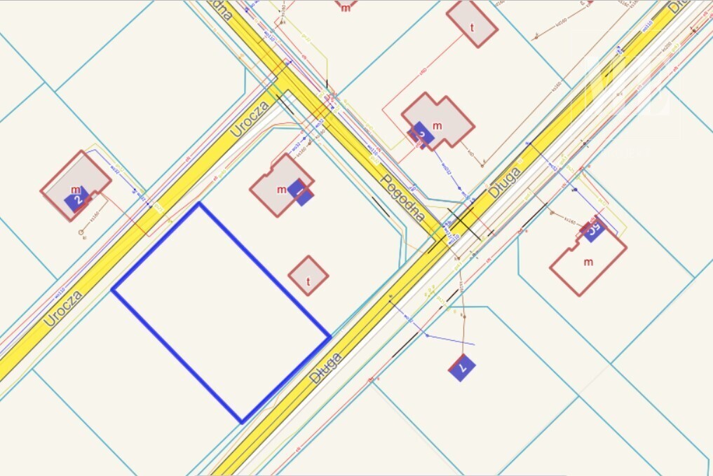 Działka budowlana  MPZP 13 MN,U Podańsko Goleniów (3)