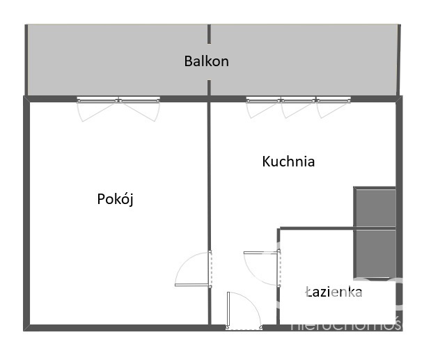 Słoneczna kawalerka z dużą loggią na Pogodnie (11)