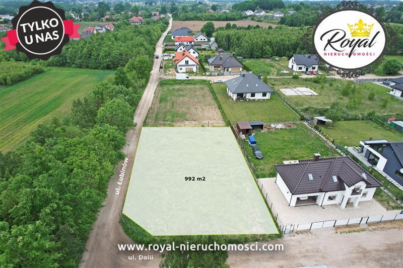 Działka 992 m2 z MPZP ul. Łubinów, blikso Orlik ! (1)