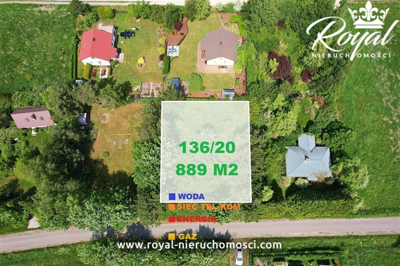 Działka 2,5km od morza! 889M2-Barnin k. Sarbinowa! (3)