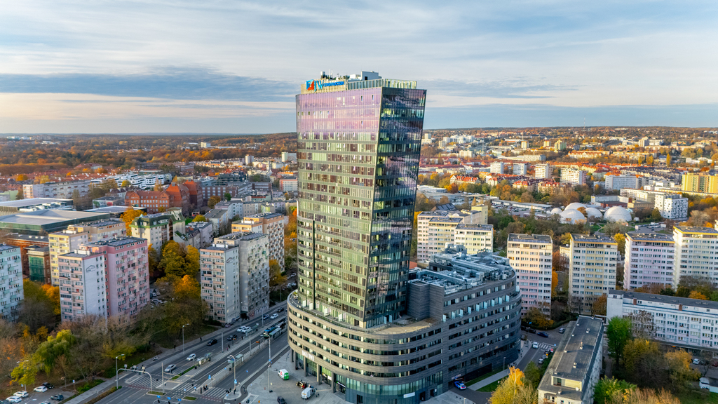Stylowa kawalerka z balkonem w Hanza Tower! (2)