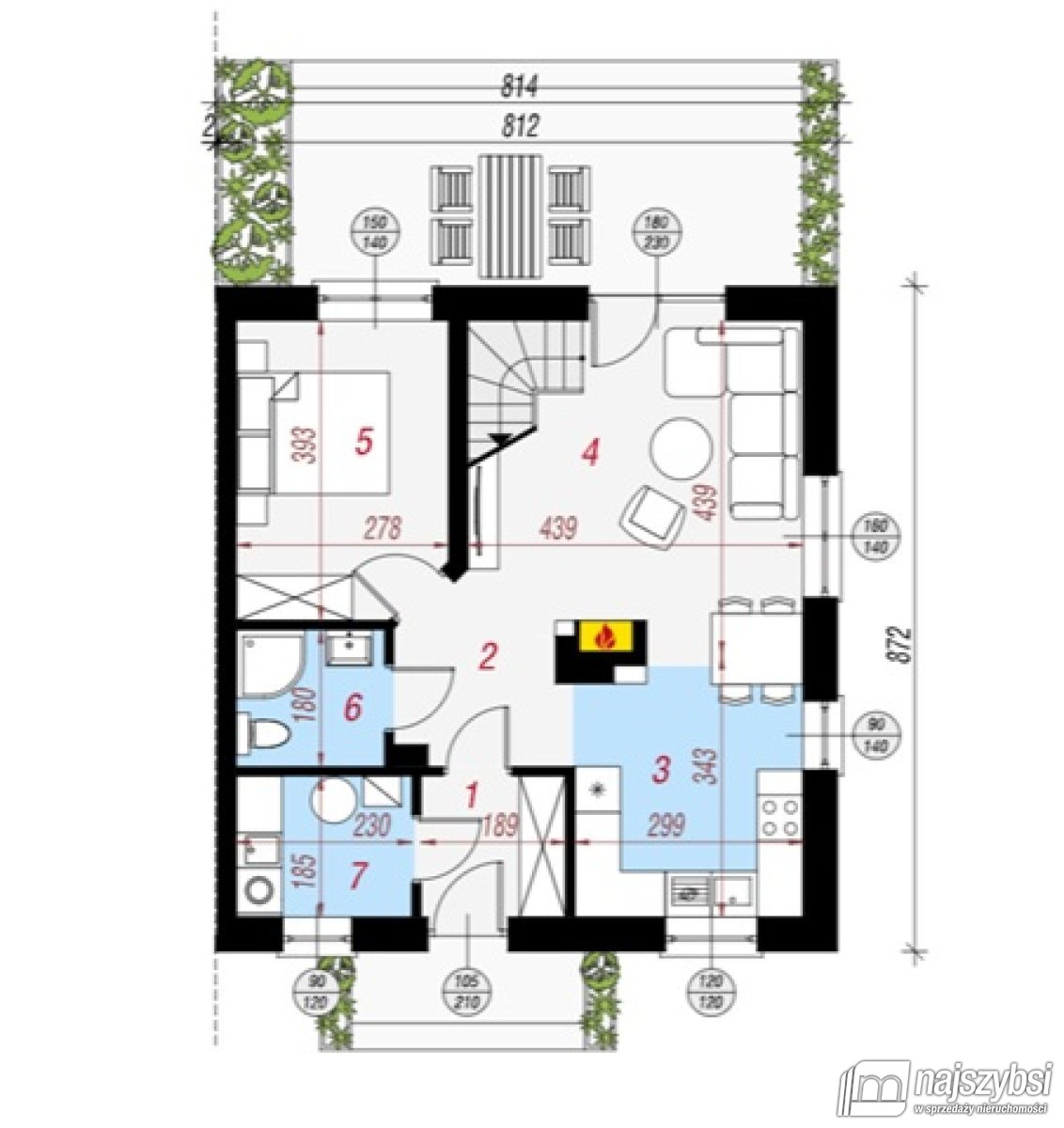 STARGARD| NA SPRZEDAŻ| Bliźniak w centrum 94m2  (7)