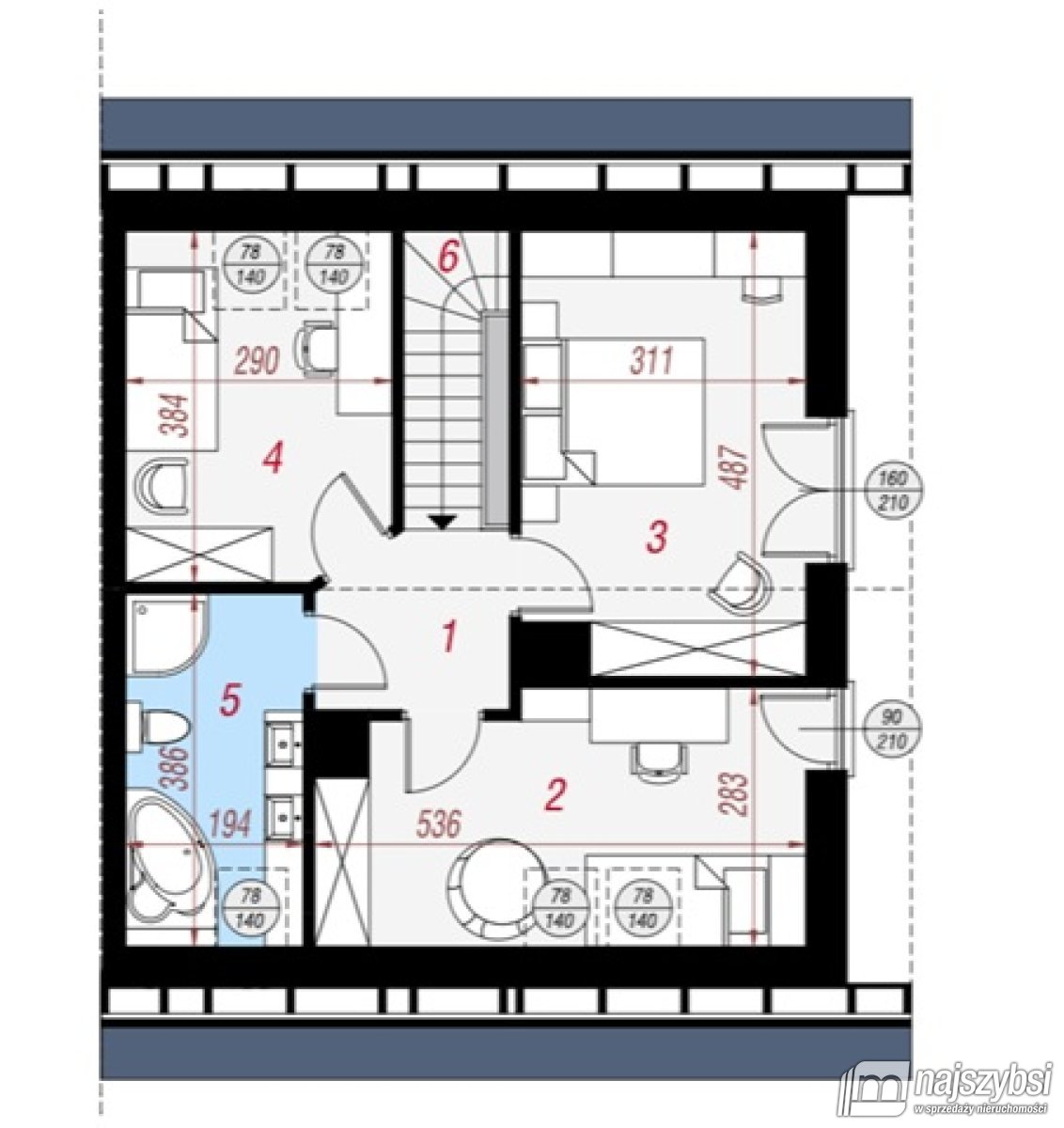 STARGARD| NA SPRZEDAŻ| Bliźniak w centrum 94m2  (8)
