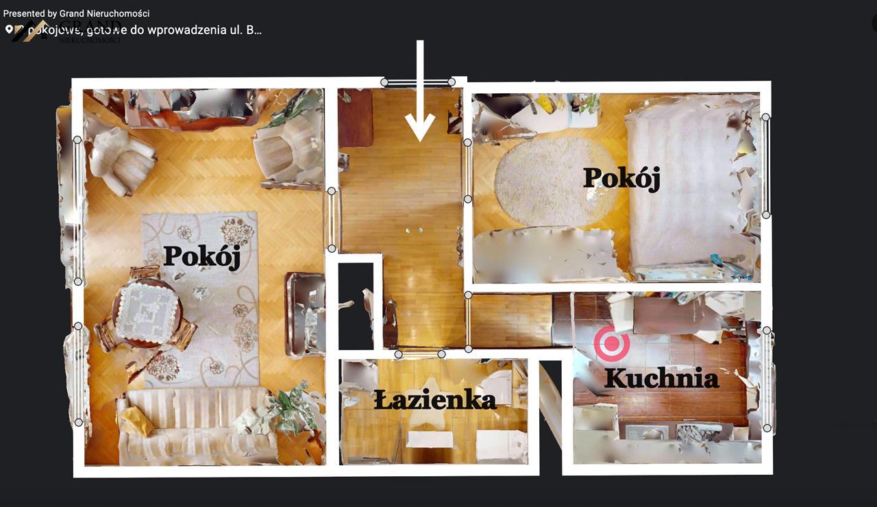 Mieszkanie 2 pok.- parter ul. Bosmańska (15)