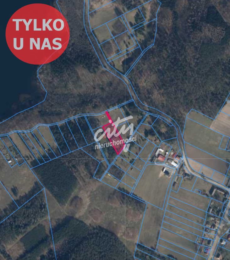 Działka nad jeziorem Siecino z Warunkami Zabudowy (1)