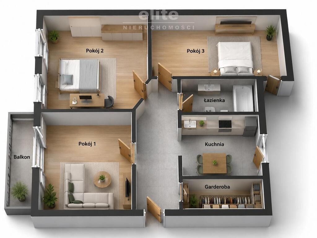 Świetna lokalizacja, 3 pok, balkon, do remontu (16)
