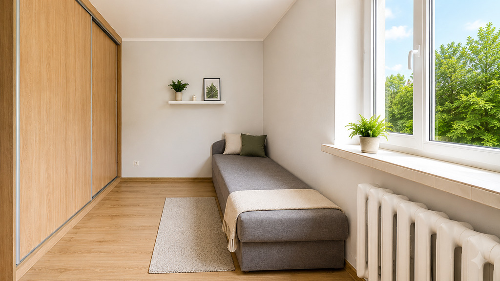 Kawalerka 19,5 m2, wysoki parter, Szczecin, po rem (1)