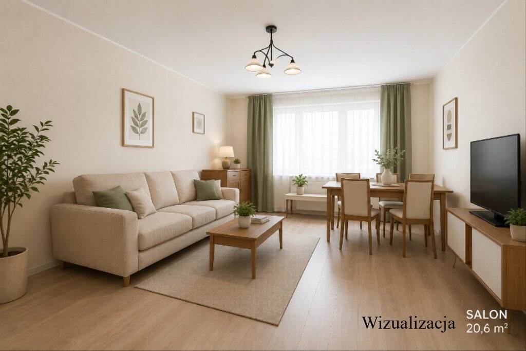 Centrum Szczecina | 2 pokoje | 45,27 m2 | parter (1)
