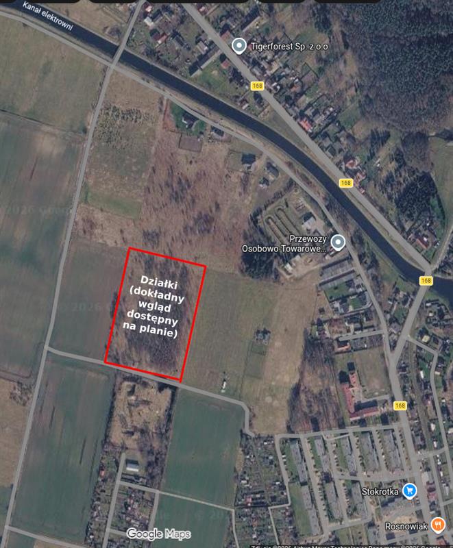 Działki budowlane Rosnowo WZ - 20 km od Koszalina (1)