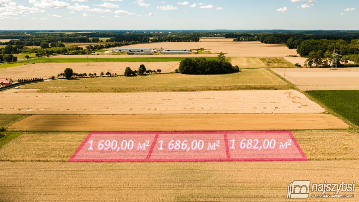 Radowo Małe - atrakcyjna działka z WZ, 1682m2 (1)