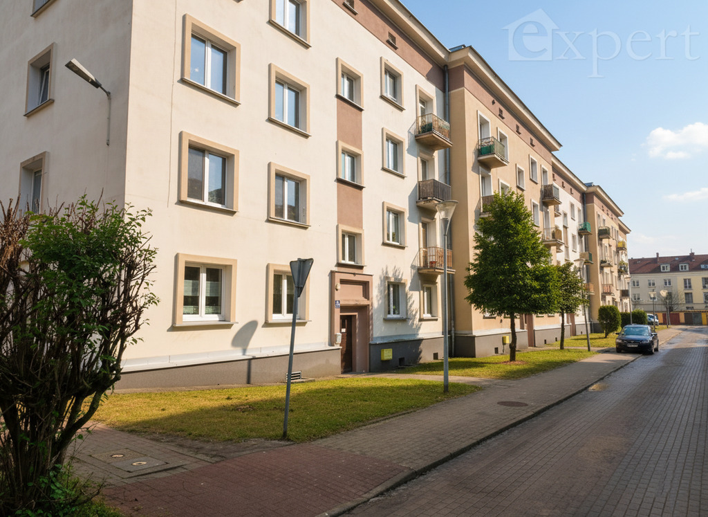 2 pokoje 48,14 m2  balkon, centrum os. Tysiąclecia (8)