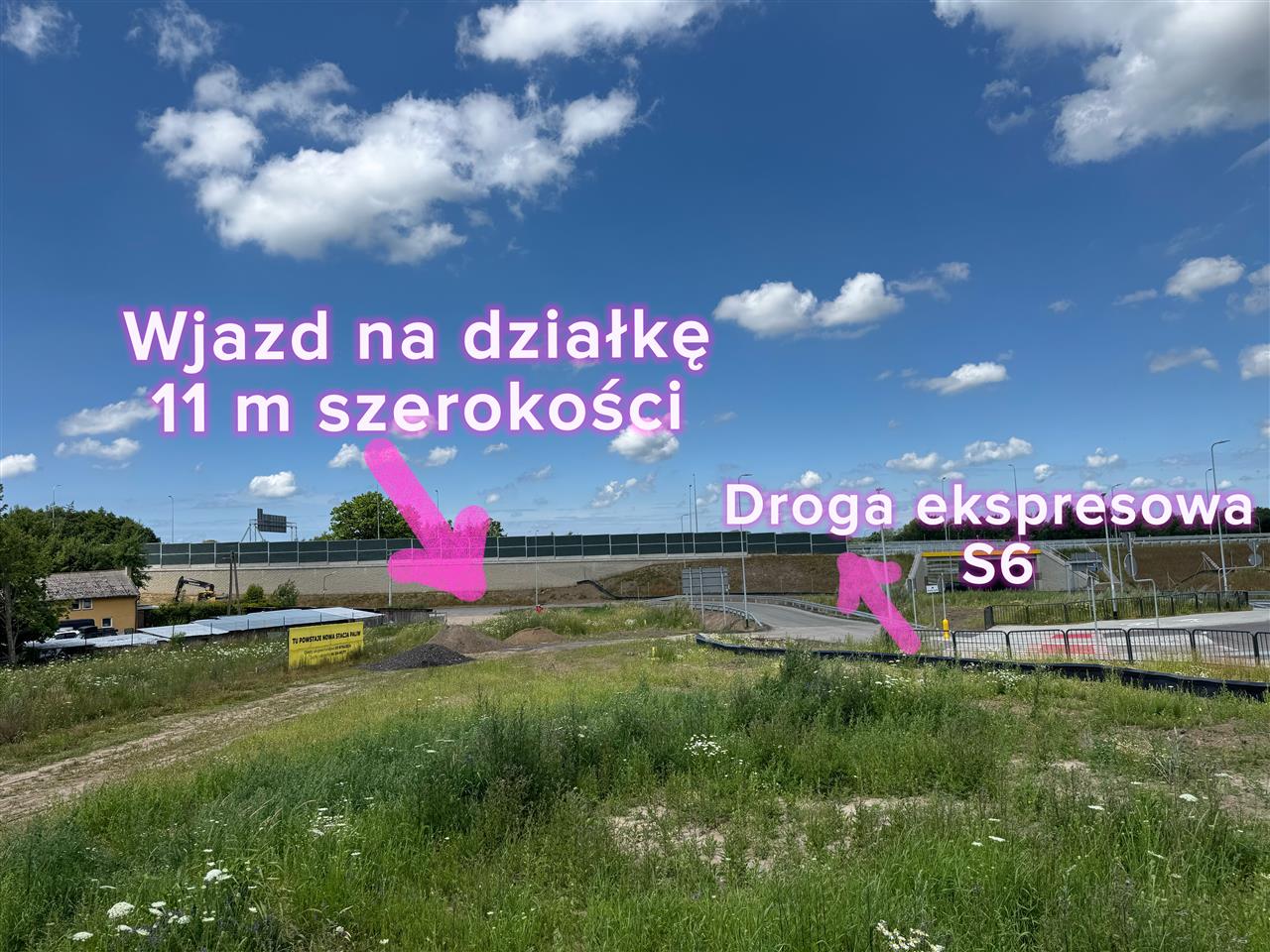 Działka inwestycyjna przy drodze ekspresowej S6 (3)