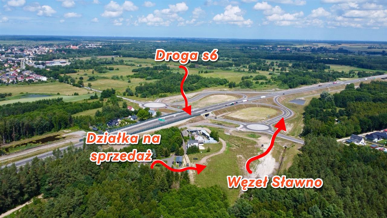 Działka inwestycyjna przy drodze ekspresowej S6 (7)