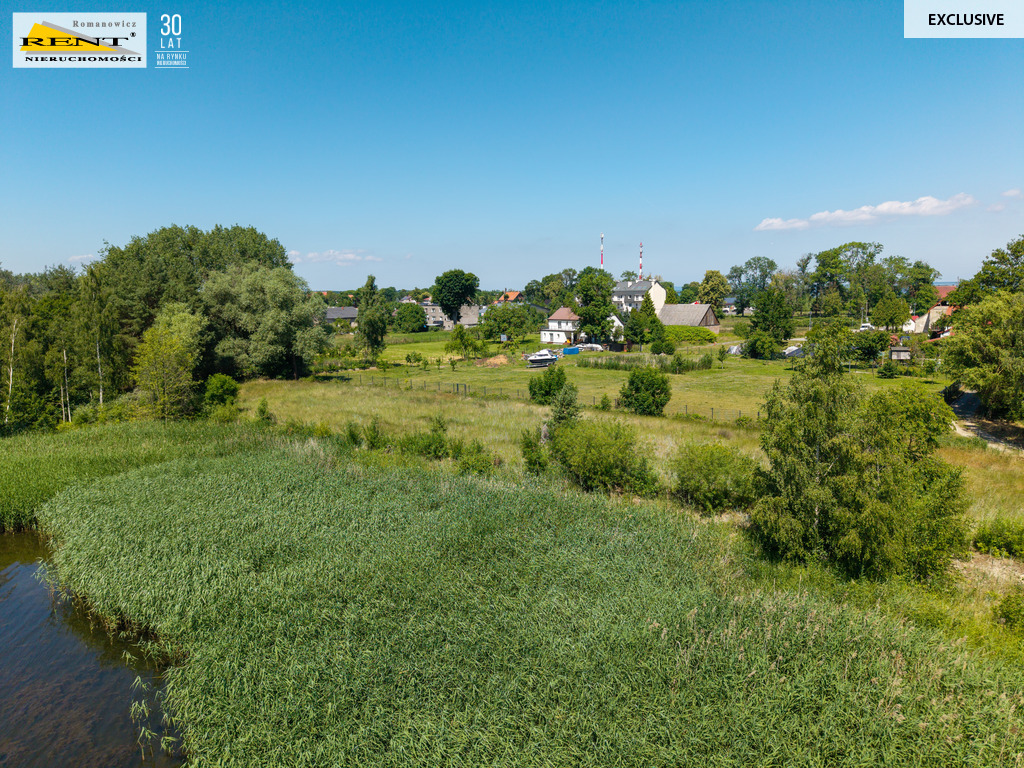 Działka nad wodą wśród zieleni z WZ oraz projektem (3)