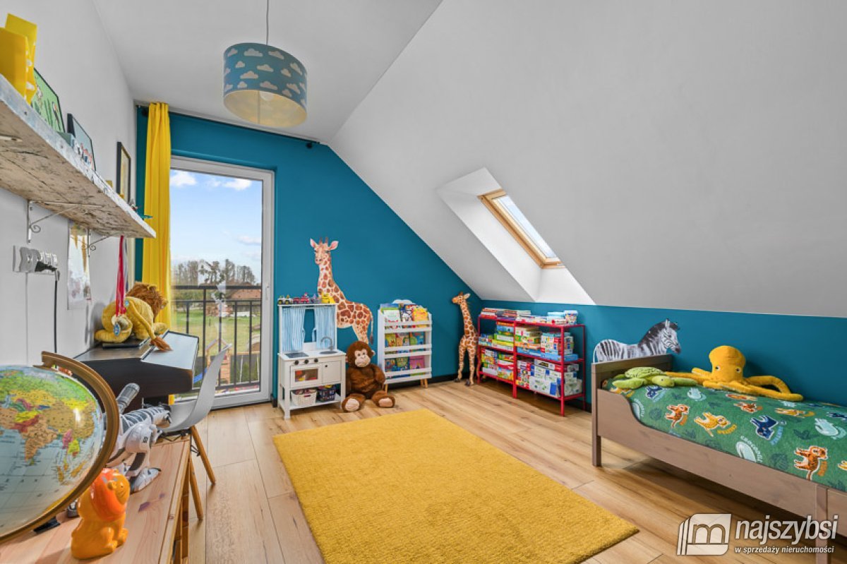 Krępsko- nowoczesny dom 108m2 z garażem, 800m2 dz. (15)