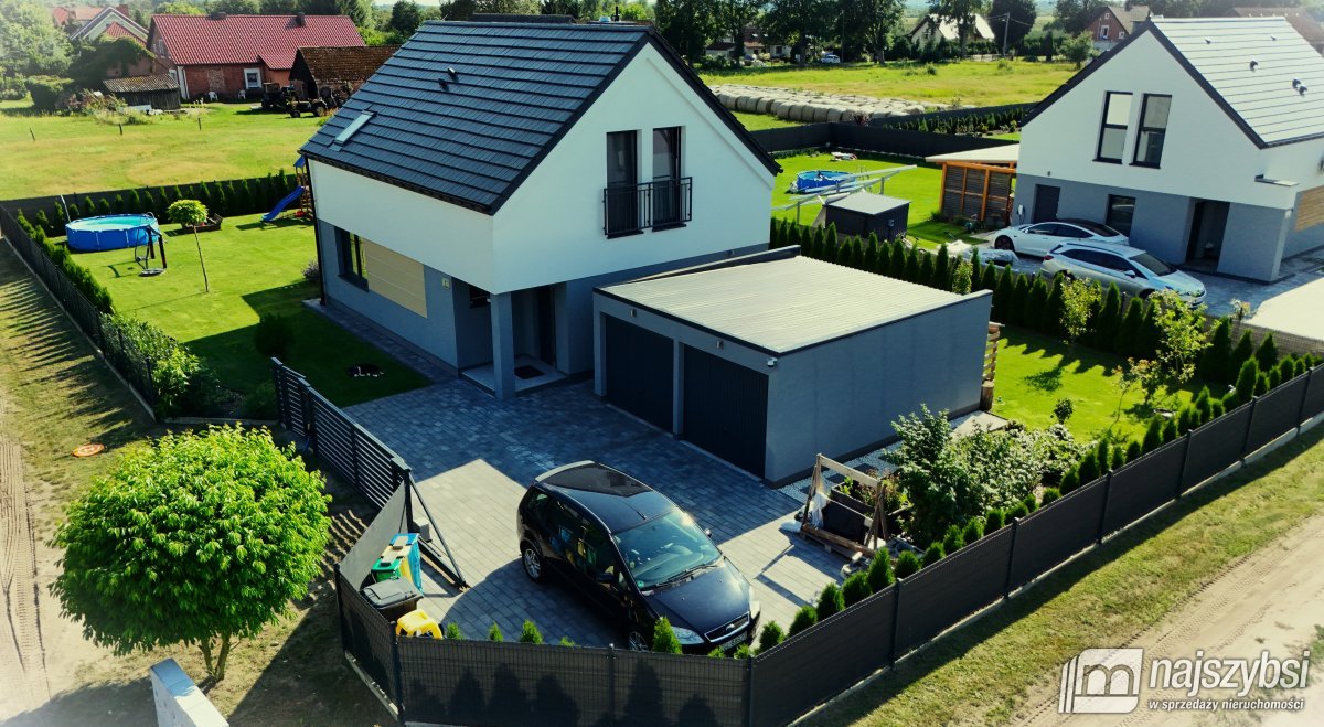 Krępsko- nowoczesny dom 108m2 z garażem, 800m2 dz. (29)