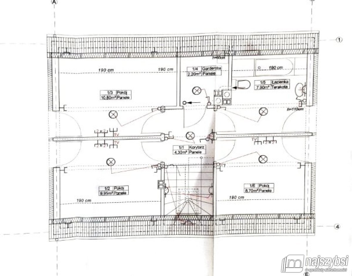 Krępsko- nowoczesny dom 108m2 z garażem, 800m2 dz. (30)