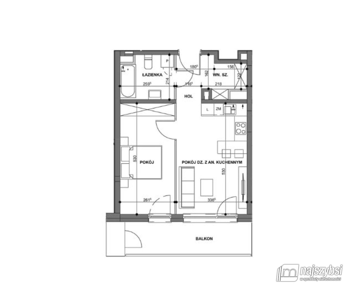 Szczecin - nowy apartament z miejscem postojowym (25)