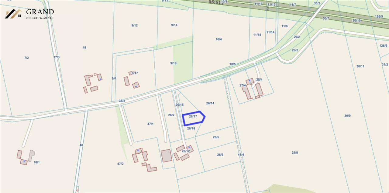 Działka z war.zab. - 8 km od morza (2)